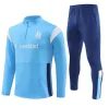 23 24 Kids Soccer Tracksuits MILIK PAYET Marseilles Survetement 2023 2024 Fottball Training Suit Veste Maillot De Foot Olympique OM