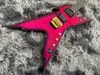 China Electric Guitar Purle Color Flame Maple Top Gold Hardware Duplex Tremolo System 6 Strings