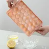 Round Ice Cube Tray Ice Ball Maker Tools Mold voor vriezer, Mini Circle Ice-Cube Tray Making 1 in X 33pcs Sphere Ice-Chilling Cocktail Whisky Tea Coffee