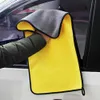 Car Microfiber Towel Car Interior Dry Cleaning Rag for Car Washing Tools Auto Detailing Kitchen Towels Home Appliance Wash Supplies