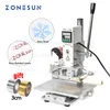 ZONESUN ZS-100C Machine d'estampage à chaud numérique Machine de pressage à chaud de gaufrage en cuir pour bois PVC Papier Logo personnalisé Timbre