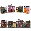 Diecast Model 5544 PCS Diagon Alley Building Build Bricks عيد ميلاد عيد الميلاد ألعاب الفتيات متوافقة مع 75978 231110