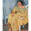 Afrykańskie sukienki HGTE dla kobiet dashiki długa sukienka maxi sukienka plus size damskie panie tradycyjne afrykańskie odzież Dreess LJ201204248G