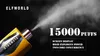 Elfworld Tek kullanımlık vape siber araba 15000 15k puflar çift örgü bobinler% 5 nic vapes elektronik sigara 20ml nargile kalem stok