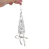 Keychains Pearl Beaded Pendant Ballet Shoes Charm Hanging Rope Y2K Telefonband 3xua