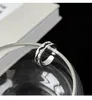 クラスリングLuxurys Desingers Rings Simples Design Sense Sterling Silver Ring Ladies Classic Ring Birthday Gift