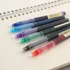 Ballpoint Pens 1pc Colorful 05mm Gel European Standard Needle Type Quick Dry Take An Exam Ink School Office Stationery 231113