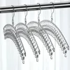 Hangers Winddicht Kleding Drogen Hanger Kledingrek 10/20 Clips Roestvrij Stalen Sok Wasserij Airer Ondergoed Sokken Houder