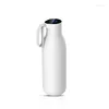 Garrafas de água 1000ml Smart Auto-limpeza UVC Esterilização Garrafa Tela LCD Sports Cup Single-Layer 304 Aço Inoxidável Yoga