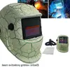 Freeshipping Adjustable Solar Auto Darkening Welder Mask Protect Head-Mounted Welding Helmet for Grinding Drop Scjeh