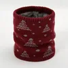 Schals Mode Weihnachten Nette Stile Frauen Schal Winter Verdicken Halstuch Wrap Kaschmir Ring Im Freien Dame Schals Gesichtsmaske
