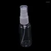 Бутылки для хранения 60 шт. 30 мл (1 унция) прозрачная пластиковая бутылка с распылительными бутылками прозрачная переносное наполненный распылитель
