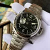 Paneri Watch Mechanical Mens Automatic BP-Factory Designer Luxury Watch Mirror Swiss Movement Size 44mm 904 Steel Strap Sport Wristwatches