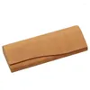 Jewelry Pouches Leather Myopia Glasses Case Simple Spectacle Sunglasses Storage Box Vintage Handmade Gifts