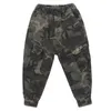 Hosen Frühling Herbst Jungen Camo Baumwolle Sport Hosen Casual Camouflage Gedruckt Teenager Kinder Hip Hop Cargo Harem Jogginghose Kleidung