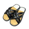 Slippers new fashion sandals luxury designer shoes outdoor sliding beach shoes splicing letter shoes one-line rubber shoes jelly flats candy shoes women's casual