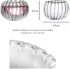 Бокалы для вина, 6/4/2 шт., стеклянная чашка с двойными стенками, прозрачная термостойкая ручная работа, пивной чайный напиток, чайная чашка кунг-фу, МИНИ, виски, эспрессо, кофе