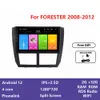 Radio samochodowe wideo Android 2din DVD Odtwarzacz GPS Nawigacja dla Subaru Forester 2008-2012 DSP Bluetooth Wi-Fi SWC