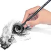 10pcs Non-wood Black Charcoal Student Artist Sketch Drawing Pencils Assorted Set