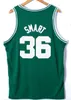 Jayson Tatum maillot de basket-ball Jaylen Brown Marcus Smart maillots 7 0 33 36 hommes Larry Bird vert blanc 2023