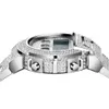 Montres numériques multifonctions pour hommes, Style G, choc, marque de luxe, LED, plaqué or 18 carats, Hip Hop, diamant