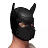 Adult Toys Bdsm Dog Hood Mask Detachable Mouth Gag Fetish Bondage Pet Role Play Party Mask Puppy Play Sex Toys For Women Men Slave Pup Mask 230413