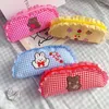 Sacs de rangement mignons étuis à crayons grande capacité Kawaii filles sac cosmétique papeterie japonaise tout pour pochette d'école