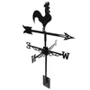 Garden Decorations Yard Decor Iron Wind Direction Indicator Wrought Decorative Weather Vane Lawn Weathervane