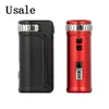 Yocan UNI S VV Box Mod Vaporisateur de batterie intégré de 400 mAh Dispositif de vapeur à filetage magnétique 510 Diamètre de brevet Cadran rotatif Conception 100% authentique