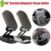 New 360 Rotate Metal Magnetic Car Phone Holder Foldable Dashboard Phone Holder Universal Mobile Phone Stand For IPhone 14 G0B7
