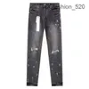 Calças de brim roxas para designer Mens Jeans Womens Denim Pant Angustiado Rasgado Biker Jean Slim Fit Motocicleta Homens Roupas Jeans 4Z3U