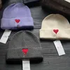 Mode Ami Kaschmir Warme Mütze Weibliche Designer Beanie Cap Ski A-Linie Gestickter Saum Herren Gestrickt Cold73IF