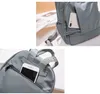 lu Backpack Waterproof Nylon Students Outdoor Bags Teenager Shoolbag Korean Trend With Backpacks 3 Colors