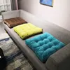 Kissen rund quadratisch Tatami Boden Couch Sofa Home Office Chiar Samt verdickte weiche Sitzsitzpolstermatte