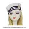 Baretten 2024 Kapitein Hoed Kostuum Voor Vrouwen Mannen Tieners Sailor Party Decoratie Cosplay Dress-up