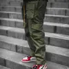 Qnpqyx nowe męskie spodnie Ładunki Mężczyźni Hip Hop Streetwear Jogger Pant Fashion Modne spodnie Multi Pieszeni swobodny joggery spodnie dresowe