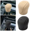 Nouveau universel voiture Silicone pommeau de levier de vitesse couverture changement de vitesse poignée antidérapante poignée housses de protection accessoires intérieurs de voiture