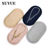 Jewelry Pouches Velvet Viewing Tray Necklace Ring Earring Bracelet Display Panel Counter