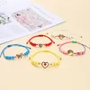 Charm Armbänder 12 stücke Bunte Weiche Keramik Stücke Strass Perlen Armband Delphin Schmetterling Tier Anhänger Schmuck Geschenk Großhandel Für