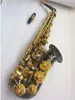 Nuevo saxofón Alto profesional A-991 instrumento Musical de saxofón de alta calidad de níquel negro galvanizado con estuche