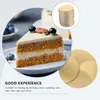 Dinnerware Sets 100 Sheets Restaurant Bakeware Round Cake Pan Paper Plates Baseboard Trim Base Bottom Bracket Slice Container