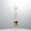 Nieuwe Nector Collector Kits 10mm 14mm Joint voor Mini Glazen Waterpijpen Booreilanden Met Titanium Nail Dab Stro Glazen Schotel Doos Pack NC21 12 LL