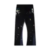 Mens Jeans Fashion Pants Designer Letter Print Sweatpants Galleries Women High Street Tees Par Lossa mångsidiga Casual Pants Traight Dept Byxor HNCZ