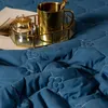 Zestawy arkuszy Zimowe pikowane grube łóżka Zamontowane marszczyki Zrzuć miękkie spódnicę Para podwójna podkładka na podwójne podkładkę 150 180x200 231110