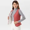 Gilet da donna 2023 Gilet imbottito in cotone monopetto Fodera smanicata trapuntata per le donne Cappotto senza maniche taglie forti Capispalla