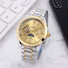 Omeg WristWatches for men 2023 New mens Watches 40mm tourbillon Automatic mechanical Watch Top Luxury Brand Steel Strap moon Phase men Fashion Montre de luxe one