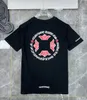 2023 Camisetas para hombre Camiseta de moda de lujo para la venta Ch Brand Chromes Tees Diseñador Mujeres Sánscrito Pareja Camiseta Sudadera Herradura Flor Corazón GZD8