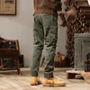 Men's Pants Men Fashion Military Cargo Army Slim Regualr Straight Fit Cotton Multi Color Camouflage Green Yellow Trousers BL7606