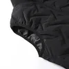 メンズベストメンズリーブレスベストジャケット冬のファッション男性コットパッドコートスタンドカラーウォームウエストコート衣類5xl 231110