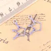 Charms 162pcs Jewelry Crown 20x13mm Antique Silver Plated Pendants Making DIY Handmade Tibetan